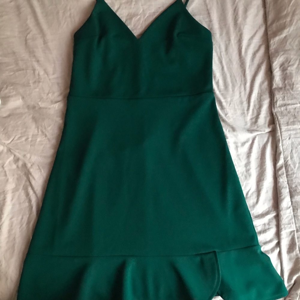 Express Emerald Green Dress